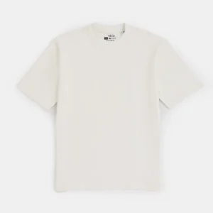 Oversized Solid T-Shirt Off-White