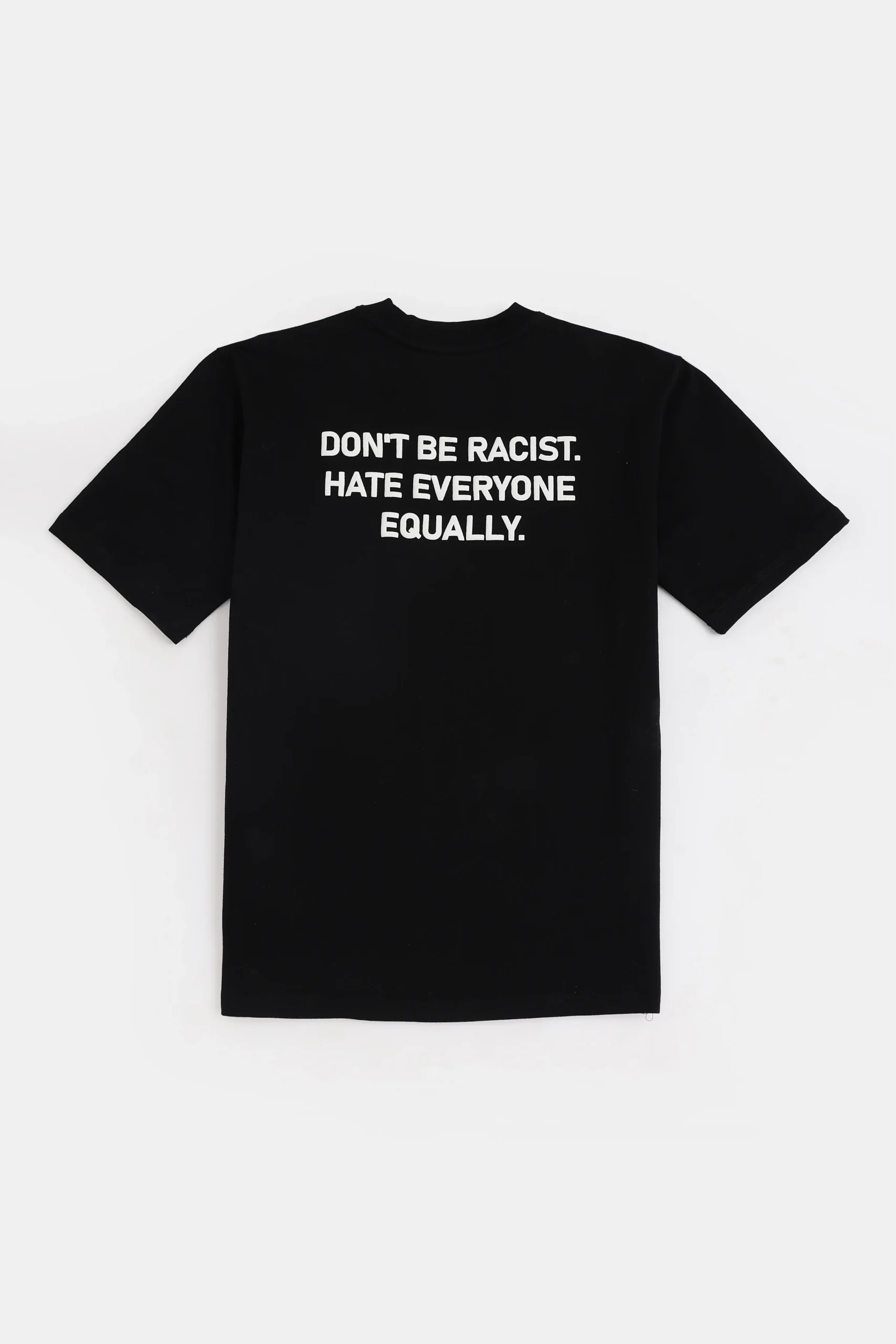 Don't be Racist T-Shirt Black - Image 2
