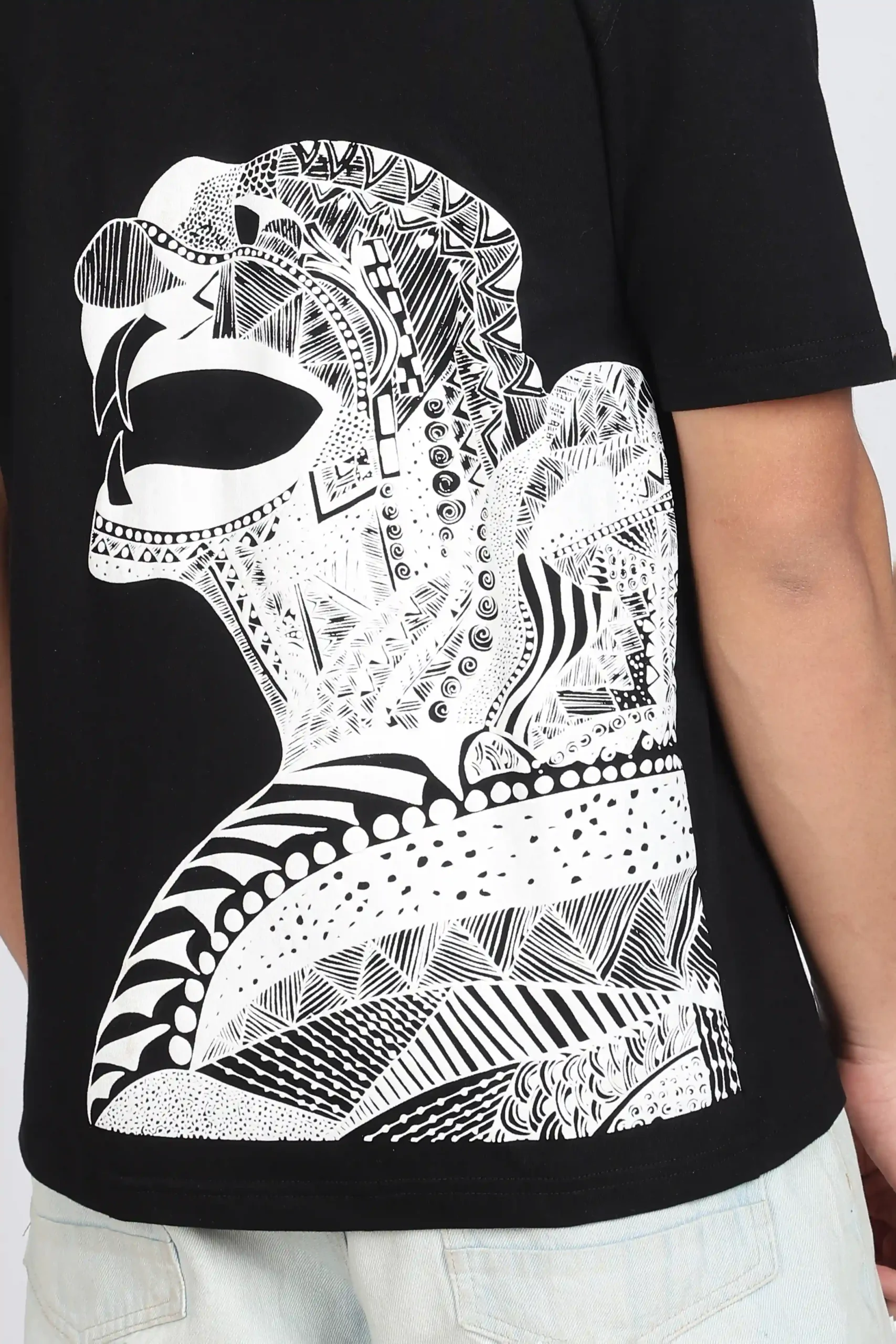 The Masked Spirit T-Shirt Black - Image 6